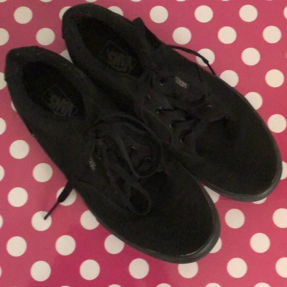 All black vans